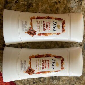 Set of Two Dove Pecan Butter Crunch Antiperspirant